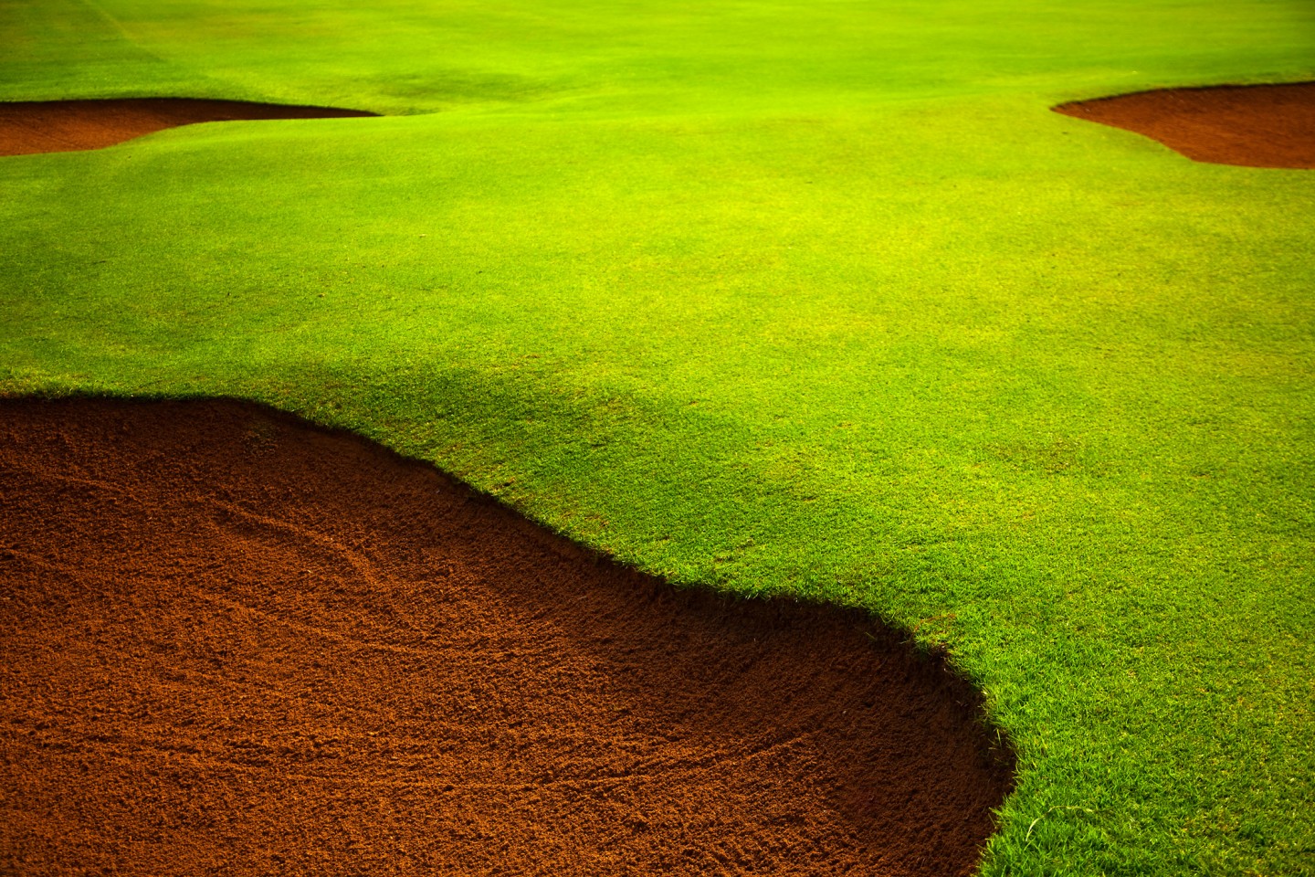 Green et bunker
