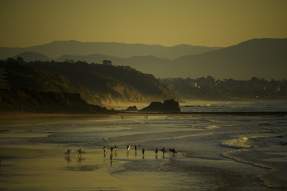 Golden beach